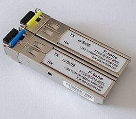 1.25Gbps SFP BIDI光？，20km ,1490 nm TX / 1310nm RX